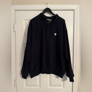 Zero Restrictions Golf Outerwear Men’s XL. Pullover.Black Long Sleeve. Pullover